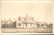 Colby Kansas KS Kendall Residence c1910s Real Photo Vintage Postcard bhn picture