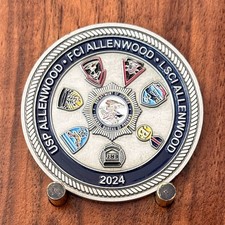 FCC Allenwood 2024 The Flagship Of The Bureau Challenge Coin W#24 picture