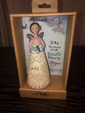 Kelly Rae Roberts Birthday Wish Angel Figure Month Of May W/ Birthstone picture
