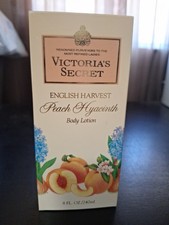 Vintage Victoria's Secret English Harvest Peach Hyacinth Body Lotion 8 Fl Oz picture