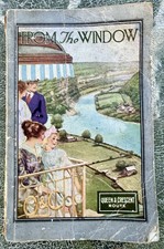 Antique 1916 QUEEN & CRESCENT ROUTE Railroad From The Window Scenery Directory picture