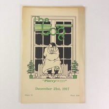 THE LOG Dec. 21, 1917 U.S. Navy Naval Academy Midshipman Published Magazine Vtg picture