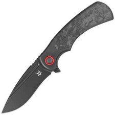 Fox 40th Anniversary Folding Knife Marble Carbon Fiber (FX-F2017 R) picture