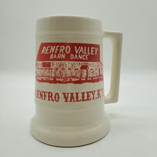 Vintage Renfro Valley Barn Dance Ceramic Cup Mug Beer Stein picture