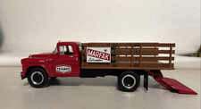 FIRST GEAR 1/34 1958 GMC STAKE TRUCK, TEXACO MARFAX LUBRICATION, LIFT GATE - NOS picture