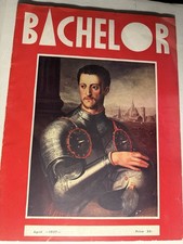 BACHELOR MAGAZINE - APRIL  1937  VTG CULTURE PHOTOGRAPHY ART MAGAZINE GAY INTRST picture