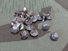Original WWII German Wehrmacht 6-Sided Hobnails for Army Jack Boots (Lot of 20) picture
