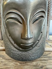 RARE vintage Chapman Table Lamp Tribal African picture
