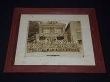 1929 DECORATION DAY VFW POST 184 FRAMED PHOTO - 15 1/2x13 1/2 - #216 picture