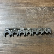 Vintage BlackHawk USA SAE Crow Foot Wrench Set 3/8 picture