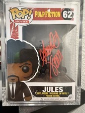 Pulp Fiction Funko Pop Jules #62 Becket W0096512 Signed/Auto Samuel Jackson picture