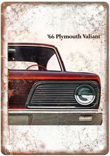 1966 Plymouth Valiant Vintage Auto Advertisement Retro Look Metal Sign AN1189 picture
