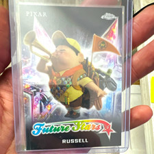 Topps 2010 Chrome Disney Pixar Up Future Stars Russell FS-10 1/10 SN 2/10 picture
