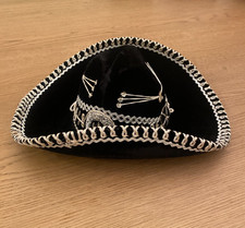 READ VTG Youth Sombrero Mariachi Hat Mexican Western Cowboy Fiesta Calidad Extra picture