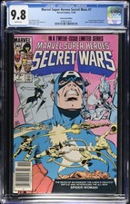 MSH SECRET WARS #7 Newsstand CGC 9.8 WP 1st Julia Carpenter Spider-Woman 1984 picture