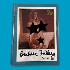 2005 Playboy's 50th Anniversary Barbara Hillary Autographed Card #7/125 picture