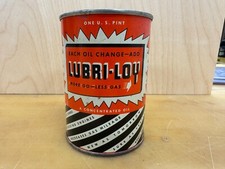 VINTAGE NOS~ LUBRI-LOY OIL TREATMENT~ ENGINE CLEANER~ TUNE UP REPAIR~ EXCELLENT  picture