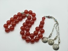 MISBAHA sandalos 33 BEADS, Old Style 14mm مسبحة مسكي سندلس مرجاني معرق picture