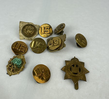 The Devonshire Regiment Cap & 9 Other US Military Pins picture