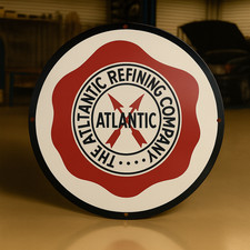 THE ATLANTIC REFINING Company Heavy Metal Sign XL - 19.7