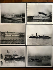Vintage SF Bay Ferry Steamer Photo Lot 12 8x10 Encinal Amador Vallejo Transit picture