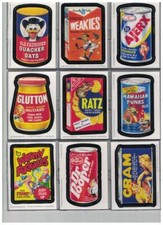 2005 WACKY PACKAGES ALL NEW SERIES 2 ANS2 COMPLETE MAGNET SET 1-9 CLASSIC TITLES picture