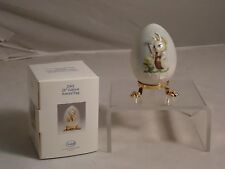 GOEBEL, 2003 ANNUAL EGG, #102750, MOTIF-GARDENING BUNNY, BRAND NEW, MINT & BOXED picture