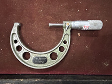 MACHINIST KnyBx TOOL LATHE MILL Mitutoyo 2 - 3 Carbide Tip Micrometer Gage picture