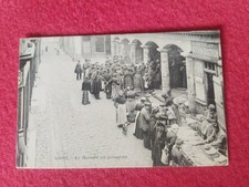 Old postcard . 02 Laon Le Marché au Poissons (Rare) picture
