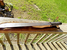 VTG WW2 COLLINS LEGITIMUS MACHETE w/Sheath 1945 Crown Hallmark Conneticut USA picture
