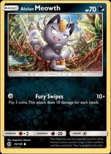 Pokemon - Alolan Meowth #78/149 - SM Base Set Common picture