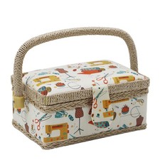 D&D Sewing Basket Sewing Kit Accessories Small Sewing Organizer Mini Sewing picture