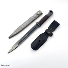 German 98 Bayonet and Scabbard F. HERDER A.SN with dated 1940 Frog. picture