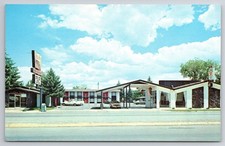 Hylander Motel & Restaurant Heber City Utah Vintage Postcard Chrome 1970s picture