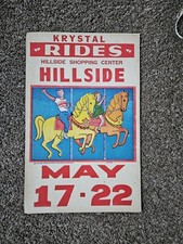 Vintage Krystal Rides Hillside Shopping Center Poster picture