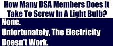 Conservative GOP Anti Democrat Party Political Bumper Sticker Funny picture
