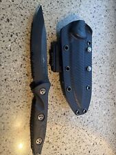 Microtech Socom Alpha CARBON FIBER Handle Fixed Blade Knife Signature Limited SE picture