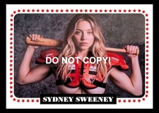 Sydney Sweeney Art Card Blank Back New picture