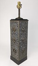Vintage Lead & Brass Chinese Lantern Converted Into 28