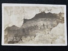 Ramah New Mexico NM Ice Cave Party Antique RPPC Real Photo Postcard picture