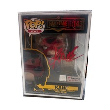 Funko Pop WWE Kane #143 Autographed picture