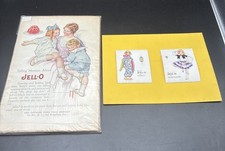 Vintage Jell-O Gelatin Original Advertising Page & Miss Jell-O Japan Scotland picture