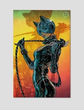 Catwoman Seductive Vigilante Premium Giclee Print Poster 11x17 DC Wall Art picture
