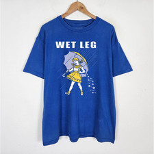 New Wet Leg Band Album Gift For Fans Blue Cotton S-5XL T Shirt TMB6852 picture