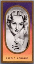 1938 Carreras Film Favourites - Carole Lombard #31 - *EX* picture