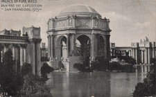 San Francisco 1915 Panama Expo Palace of Fine Arts French Gulch Postcard 17A picture