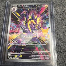 Pokemon Toxtricity 134/128 Illustration Rare IR 30th Anniversary English picture