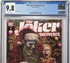 JOKER : UNCOVERED #1 CGC 9.8 NM/MINT 🔥Lee Bermejo Edition🔥DC Comics picture
