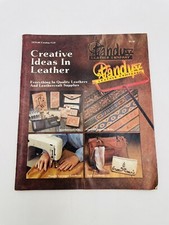 Vintage 1979-80 TANDY LEATHER Company Creative Ideas In Leather Craft Catalog picture