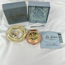 Lady Sunbeam Shavemaster LS1 Coral Electric Razor w Box picture